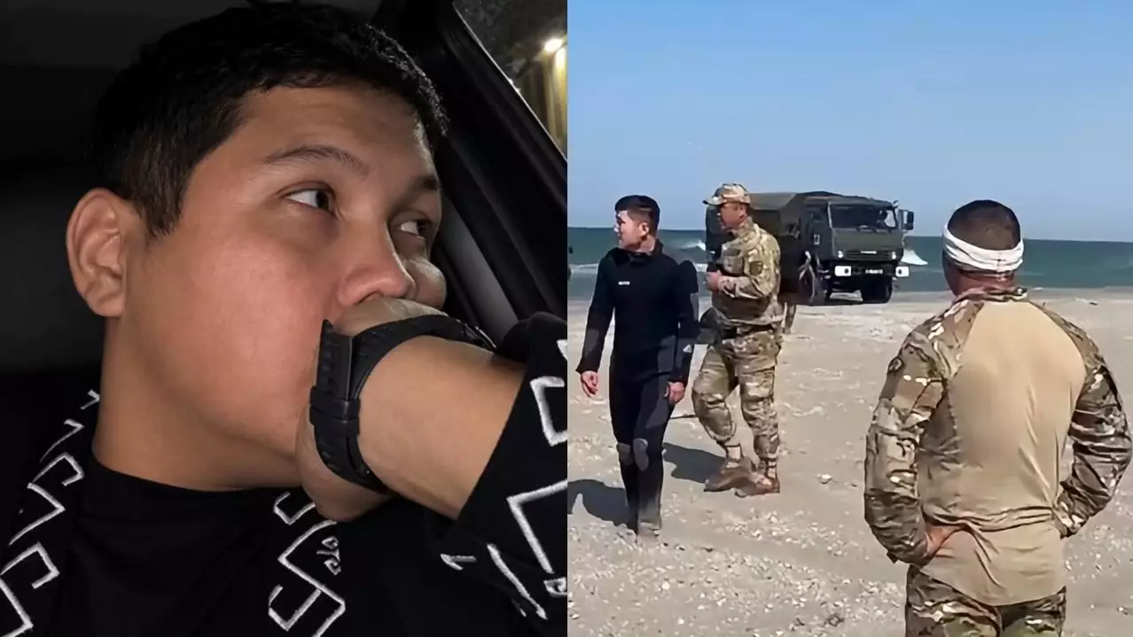 «Мынадай командирлерден Құдай сақтасын»: Маңғыстаулық блогер теңізде не болғанын айтты