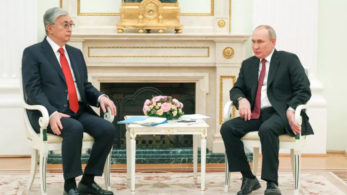 Ресей Президенті Вламидир Путин Тоқаевқа көңіл айтты