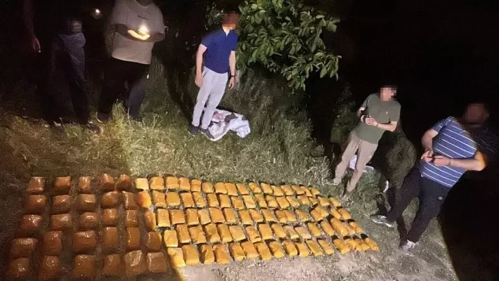 Почти 95 кг гашиша изъяли в Ташкентской области