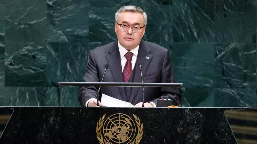 О реформах, многосторонности и экоповестке: глава МИД Казахстана выступил на Генассамблее ООН
