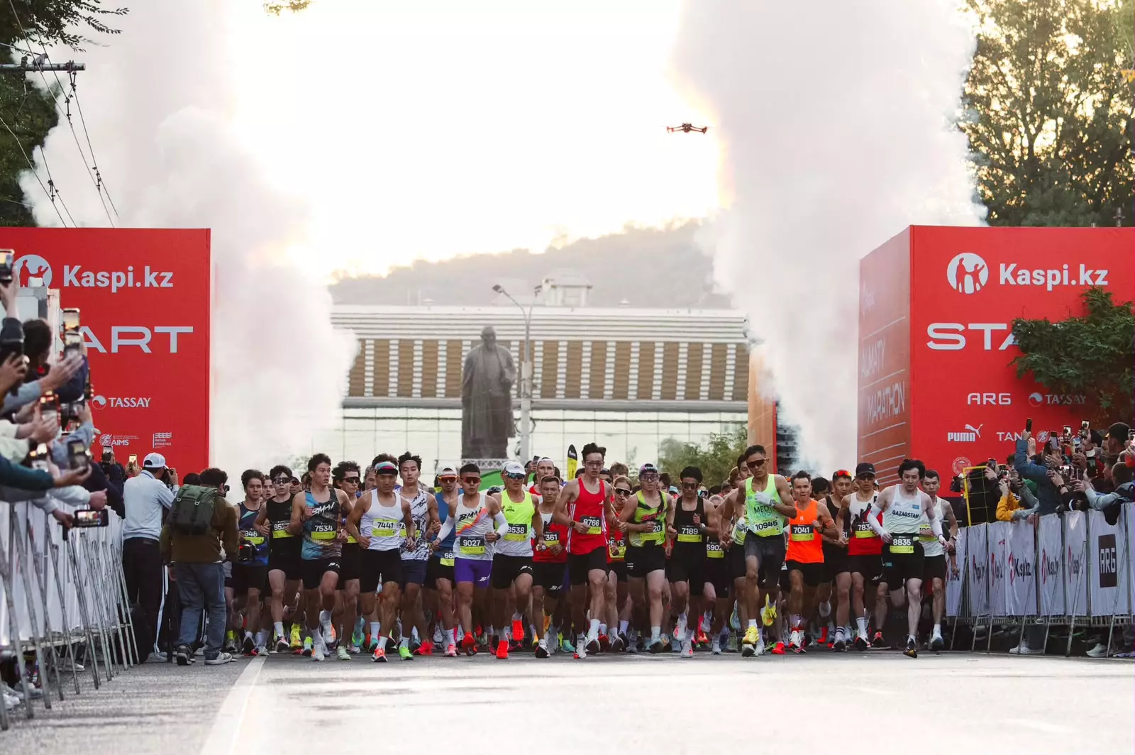 Almaty Marathon-да қайта өңдеуге жіберілетін қалдықтар жиналды