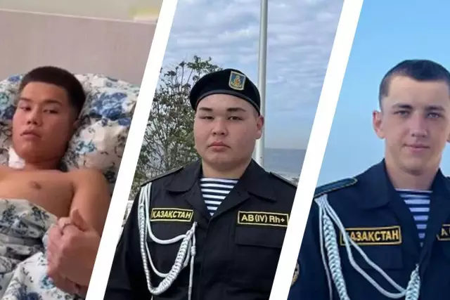 Каспийдегі қайғылы оқиғадан аман қалған үш сарбаз марапатталды