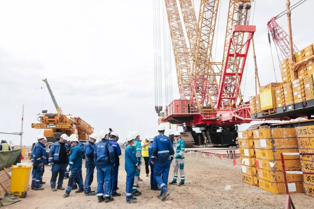 Готовность газосепарационного комплекса на Тенгизе превысила 28%