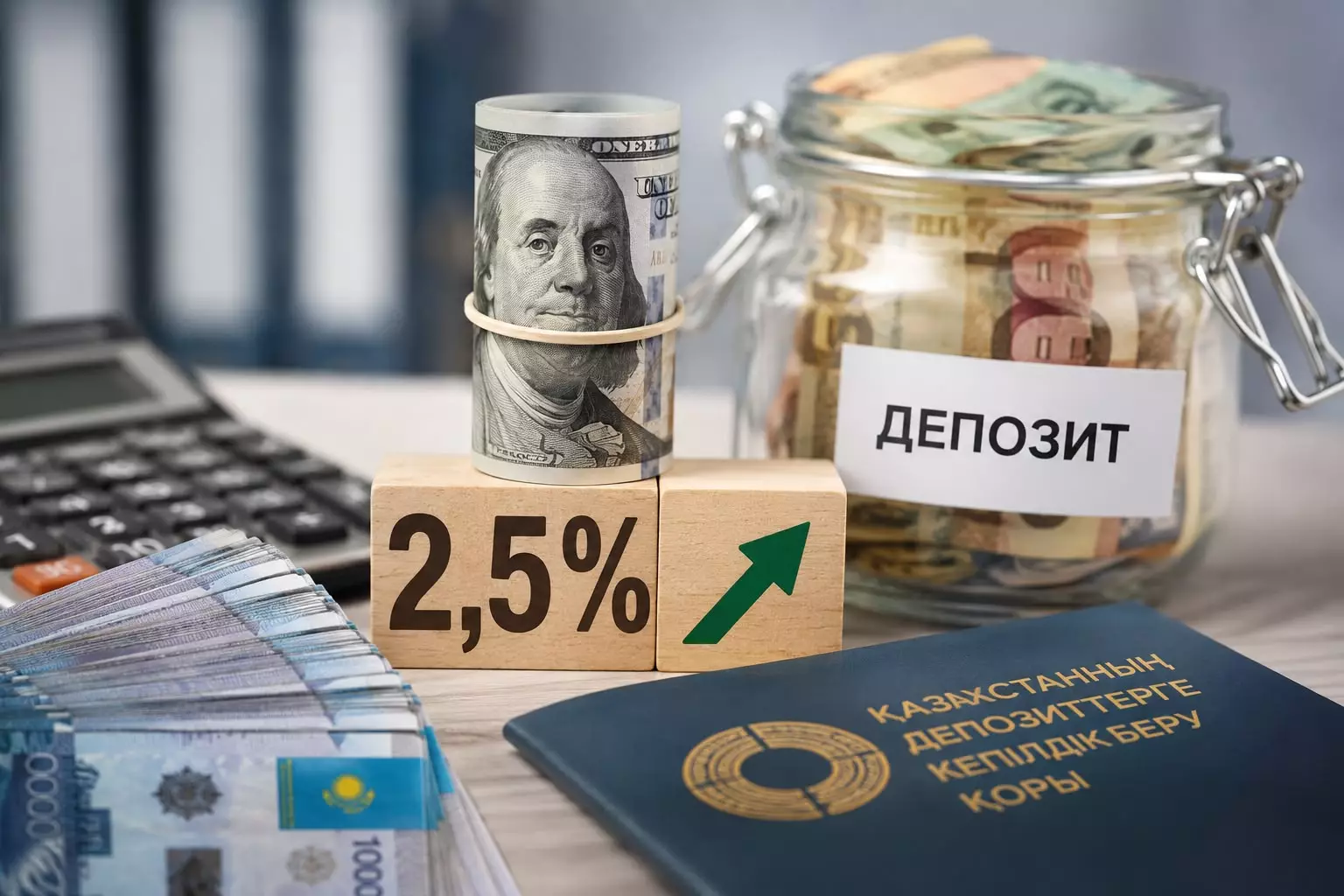 Қазақстанда валюталық жинақ депозиттерінің шекті мөлшерлемесі 2,5%-ға дейін көтеріледі