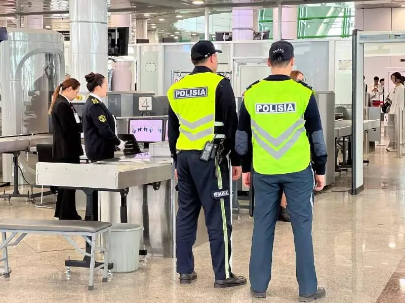 Шымкент әуежайында ұшаққа кешігіп қалған екі адам жанжал шығарған: олар қамауға алынды