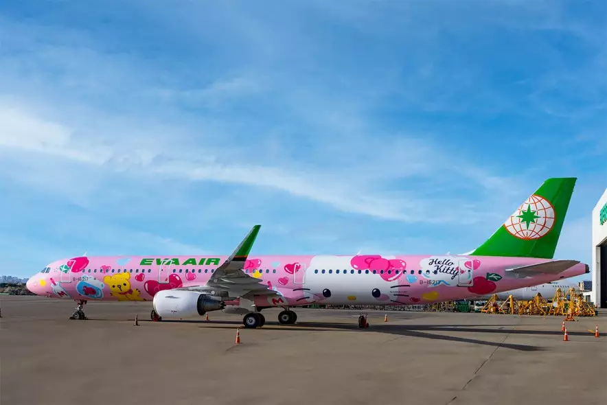 Самолёт Hello Kitty будет ежедневно летать на Бали: EVA Air обновила расписание