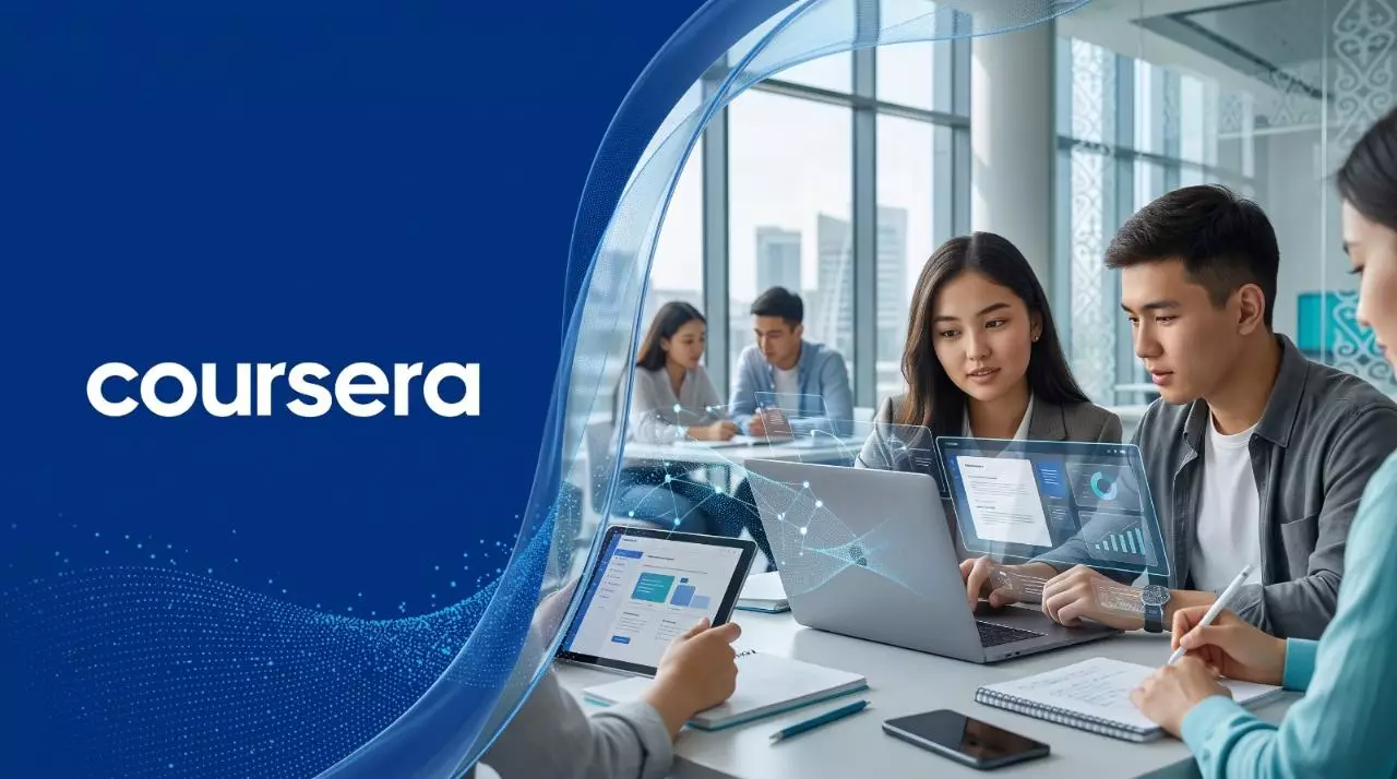 Қазақстан Coursera-ның ЖИ және адами дағдыларды дамыту жөніндегі жаңа индексінде әлемде 55-орынға ие болды