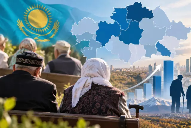 60 жастан асқан 3 млн адам: Халық санының қанша пайызы қарттар?