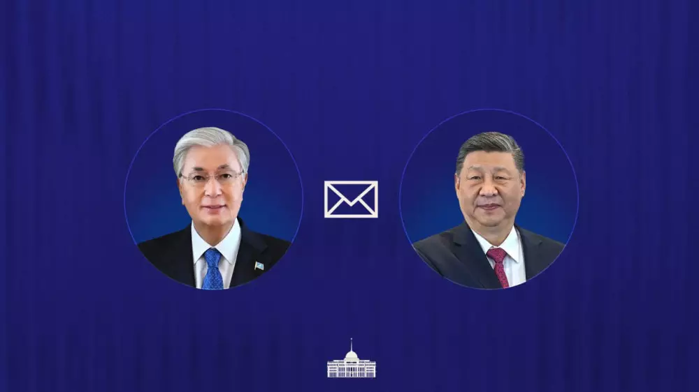 Тоқаев Си Цзиньпинге жеделхат жолдады