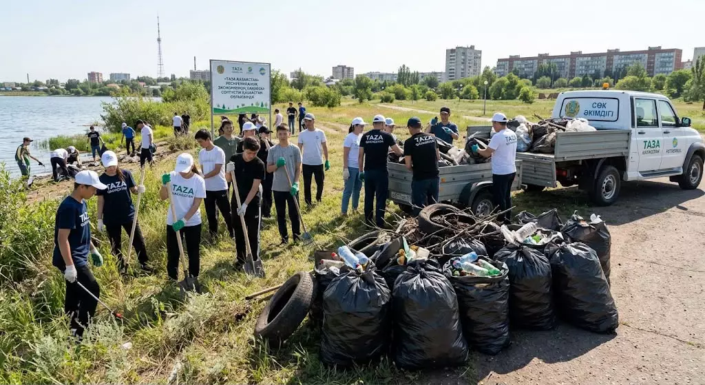 Солтүстік Қазақстанда «Таза Қазақстан» акциясына 132 мыңнан астам адам қатысты