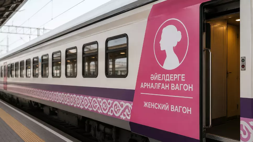 Алматы–Ташкент пойызында ер адамдар кірмейтін жеке вагон іске қосылды