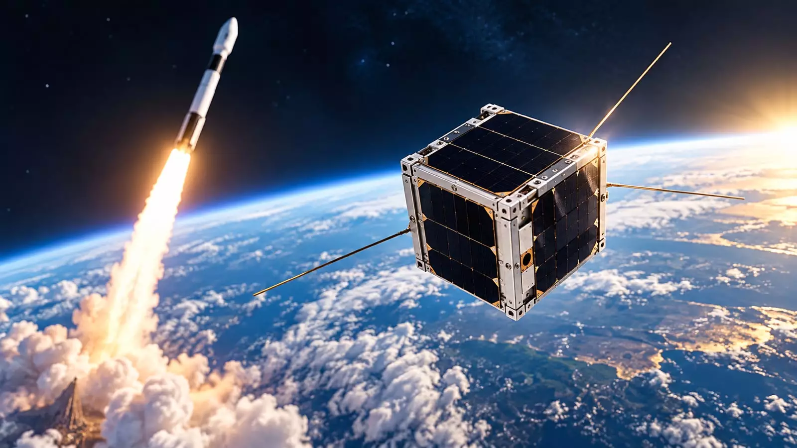 NIS оқушылары құрастырған жерсерік ғарышқа ұшырылды