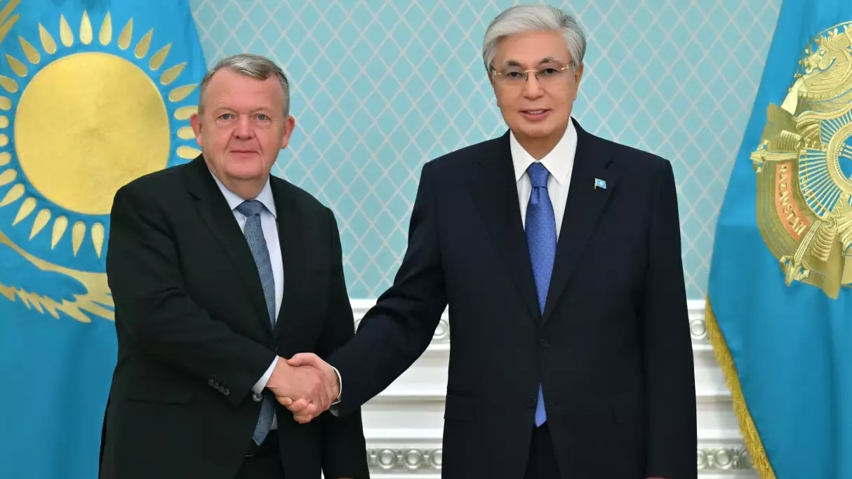 Тоқаев Данияның Сыртқы істер министрін қабылдады