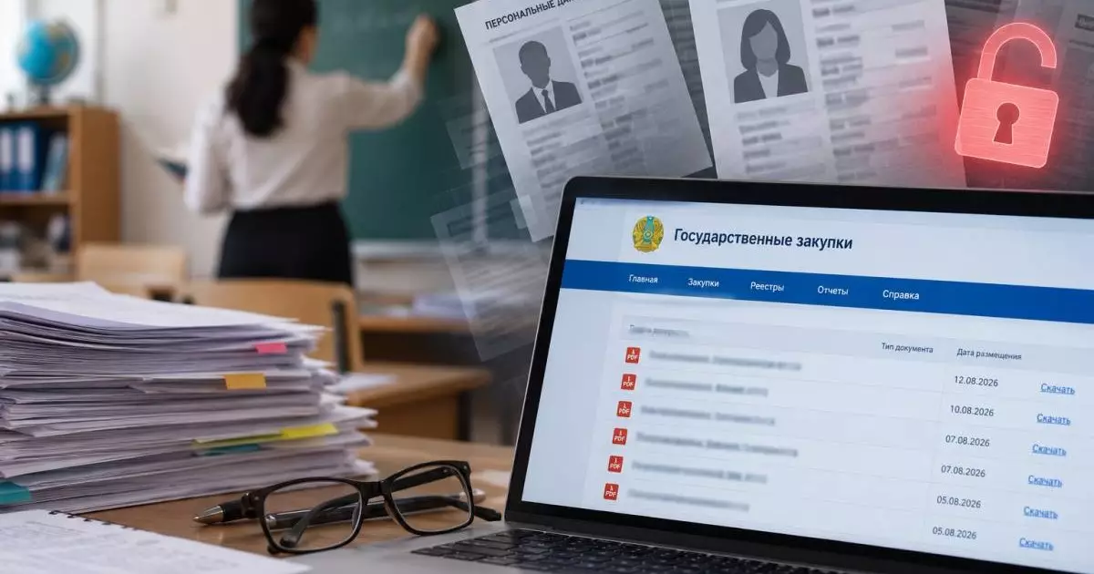 Личные данные свыше 500 учителей оказались в открытом доступе 