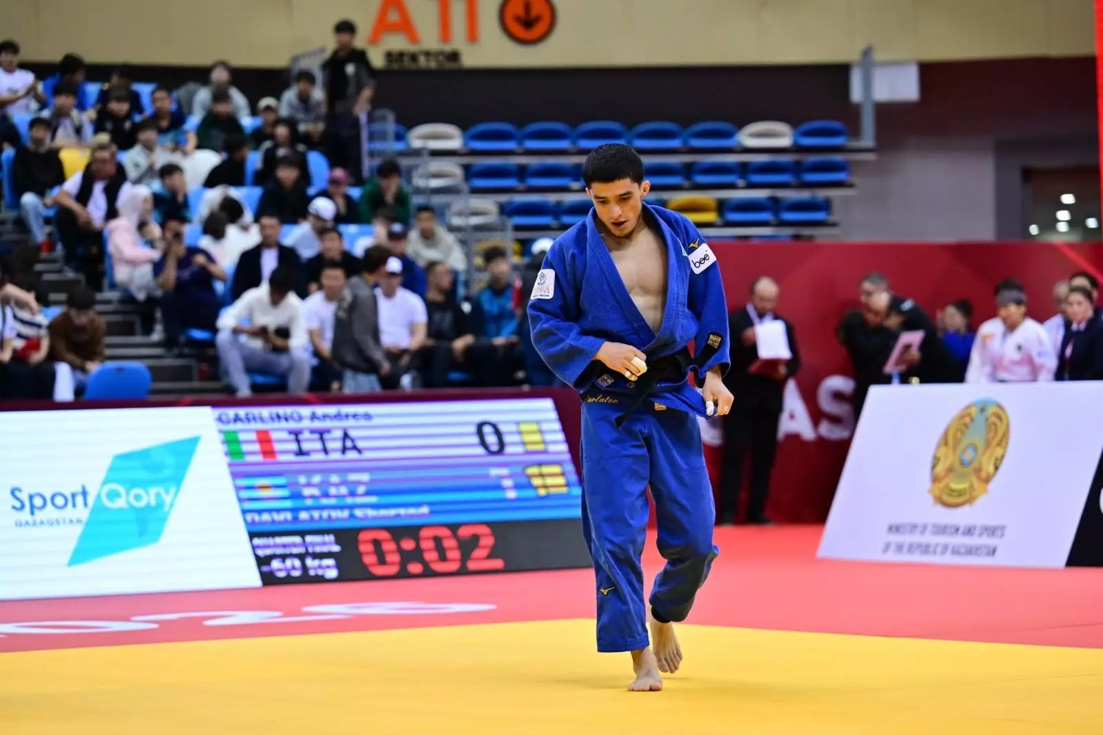 Шерзод Давлатов дзюдодан әлем чемпионатының күміс жүлдегері атанды