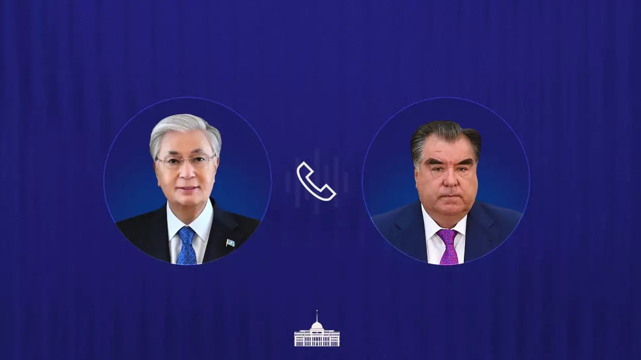 Тоқаев Тәжікстан Президентімен телефон арқылы сөйлесті