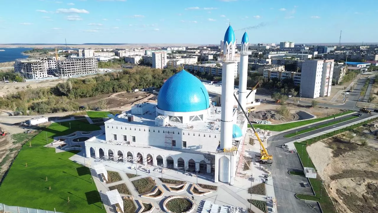 3 000 адамға арналған жаңа облыстық мешіт: «Қазақмыс» Жезқазғандағы құрылысты аяқтауға жақын