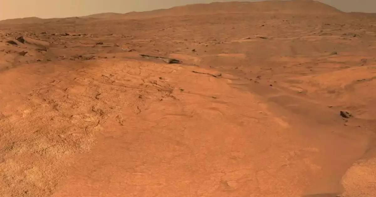  NASA показало свежие фото с Марса 
