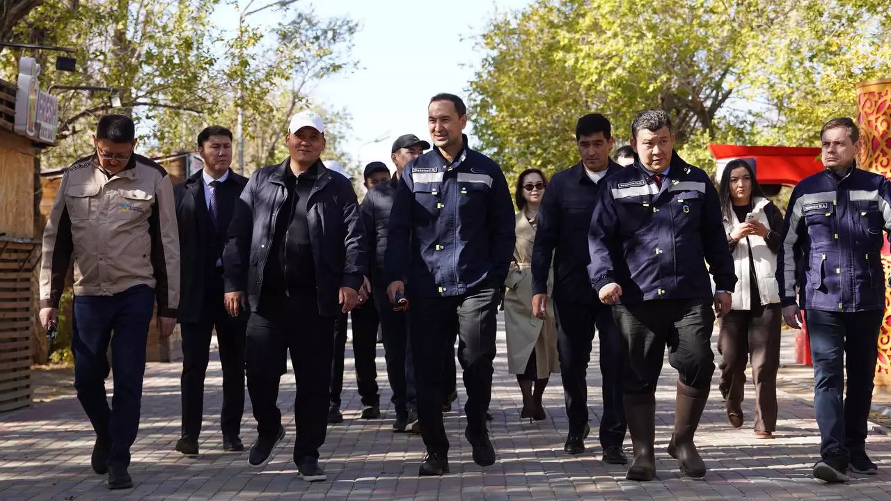 Балқаштың орталық саябағында Қазақмыстың қатысуымен жаңа жасыл аймақ құрылуда