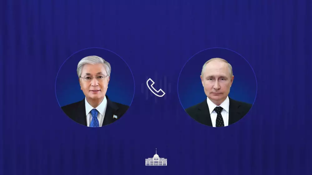 Токаев провёл телефонный разговор с Путиным