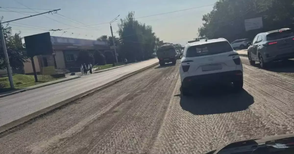  Новый асфальт сняли на Абая в Алматы: пояснение акимата 