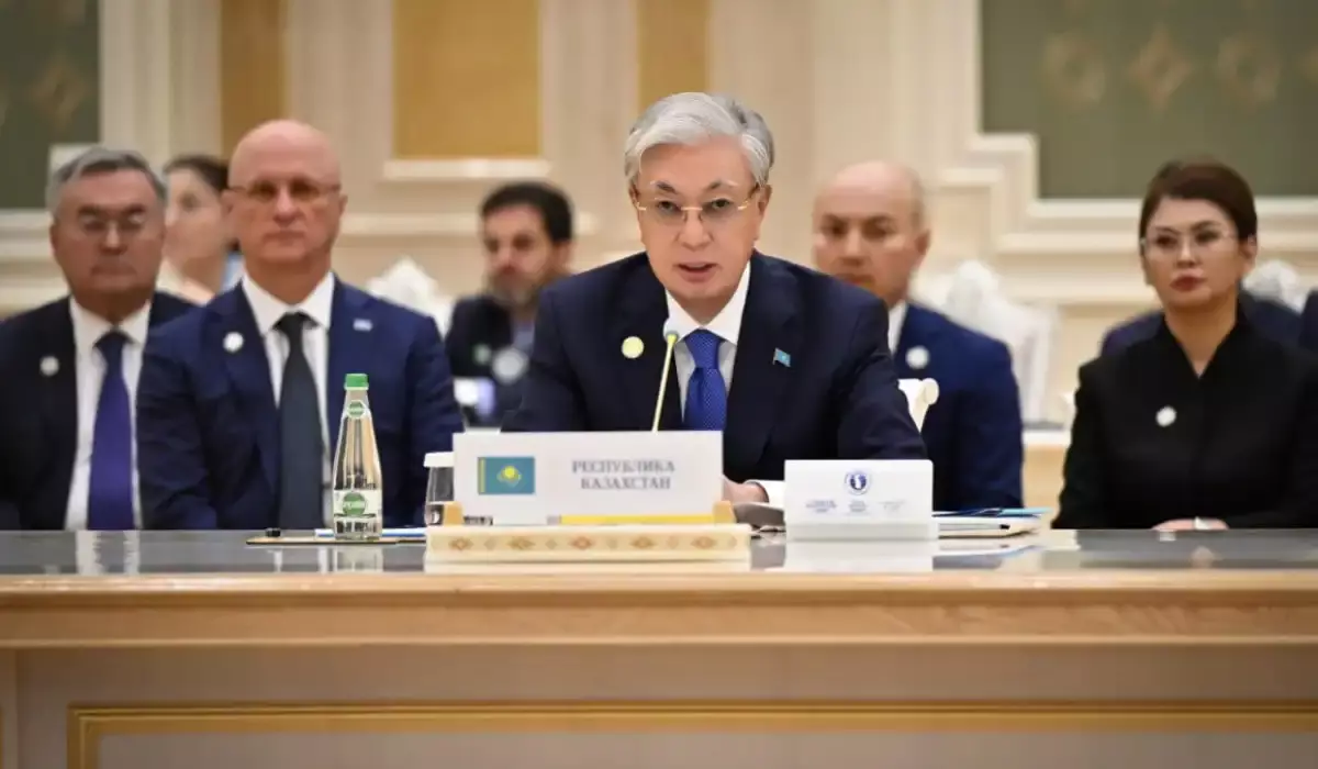 Тоқаев Каспий теңізінің аумағы 16 мың шаршы шақырымнан аса қысқарғанын айтты