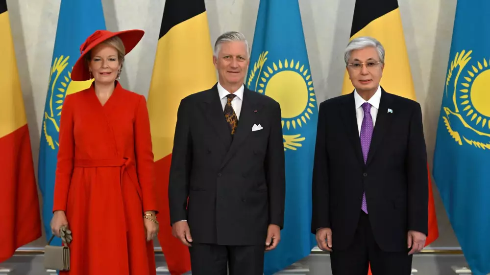 Президент Тоқаев пен бельгиялықтар королі Филипп бірлескен мәлімдеме қабылдады