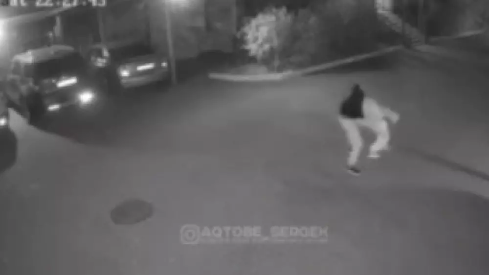 Убийство женщины попало на видео в Актобе
