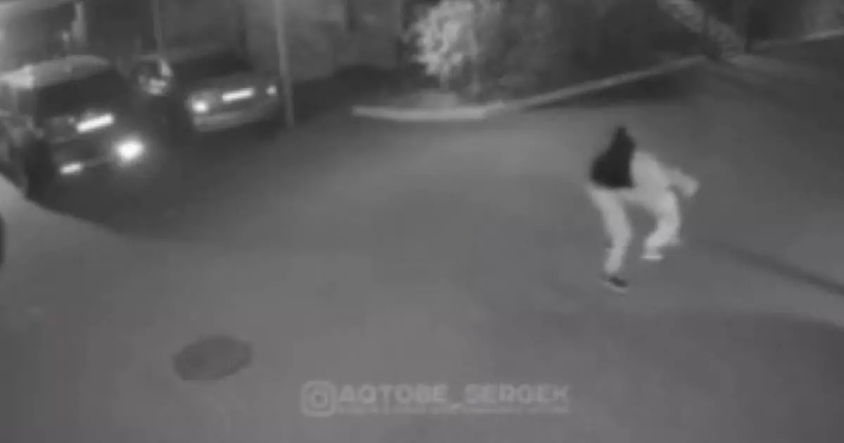  Убийство женщины попало на видео в Актобе 