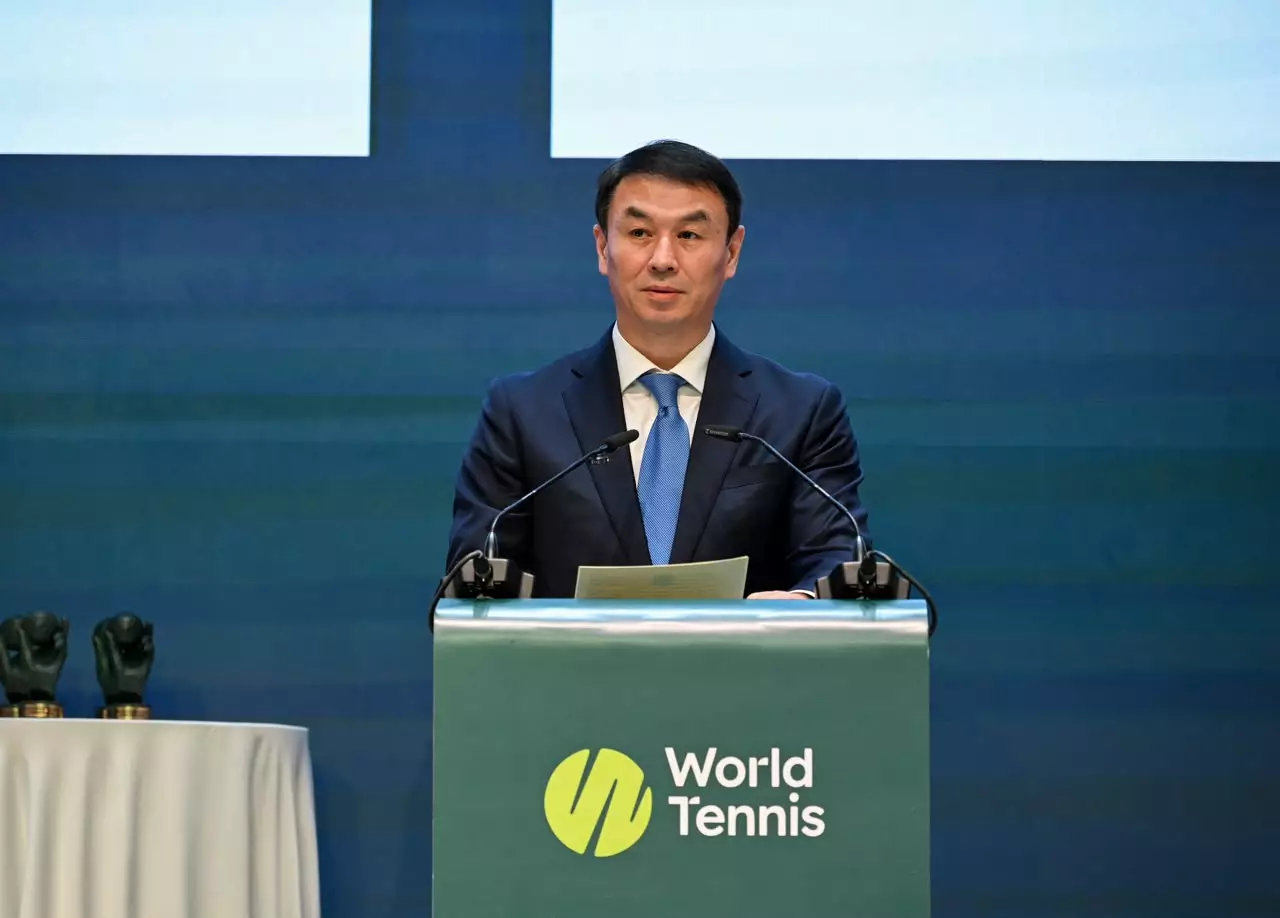 Алматы әкімі Дархан Сатыбалды World Tennis Бас ассамблеясының отырысын ашты