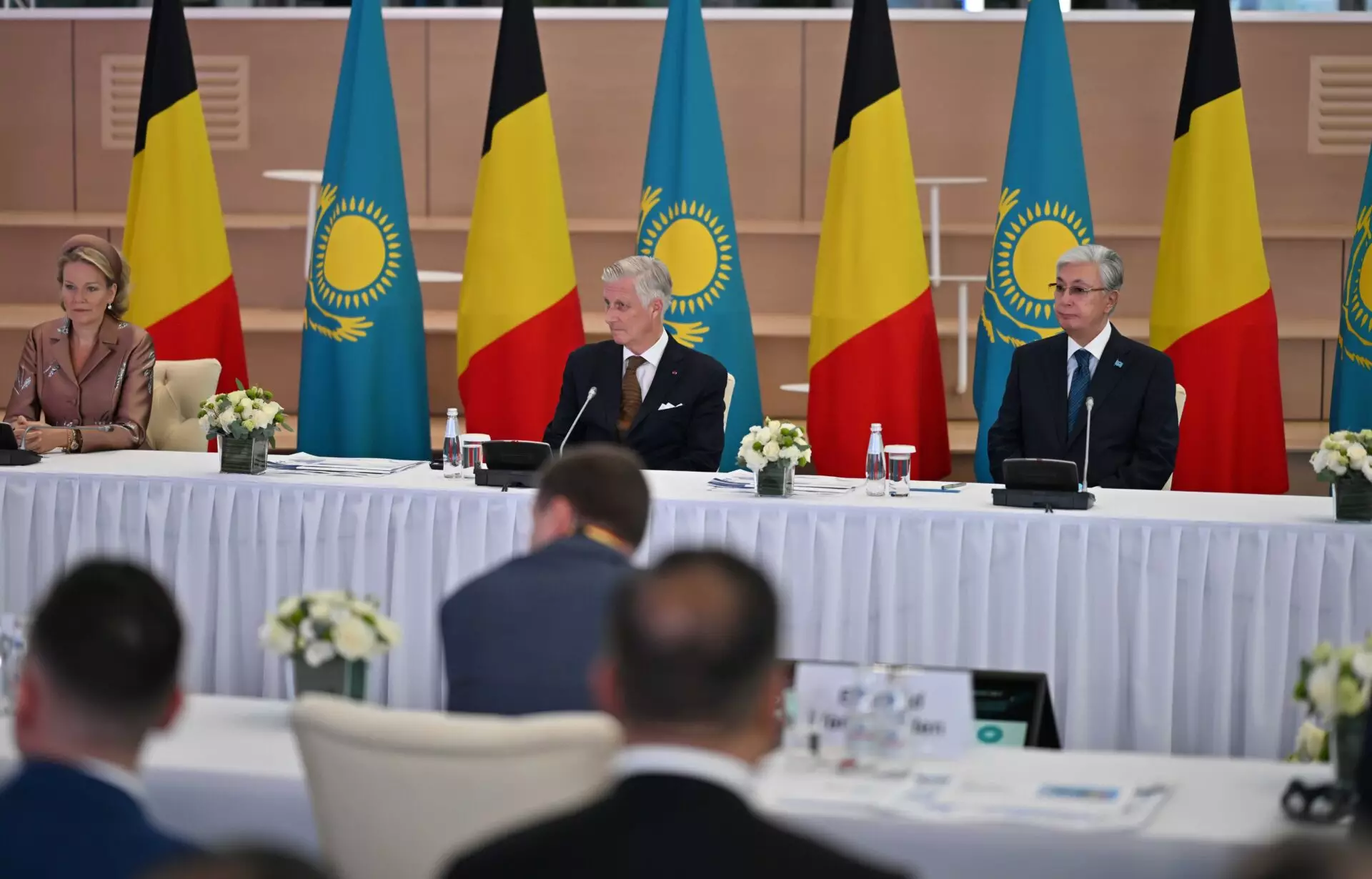 Президент Касым-Жомарт Токаев, Король Филипп и Королева Матильда приняли участие в Форуме ректоров