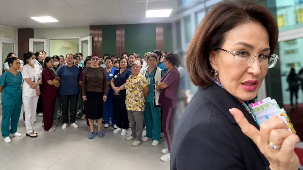 «Ол мәселе шешілді»: Министр Әлназарова Есік дәрігерлерінің шағымына жауап берді