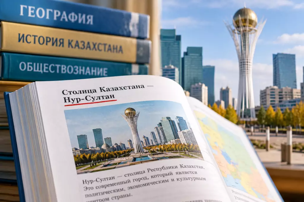 Астана всё ещё Нур-Султан: когда исправят ошибки в школьных учебниках