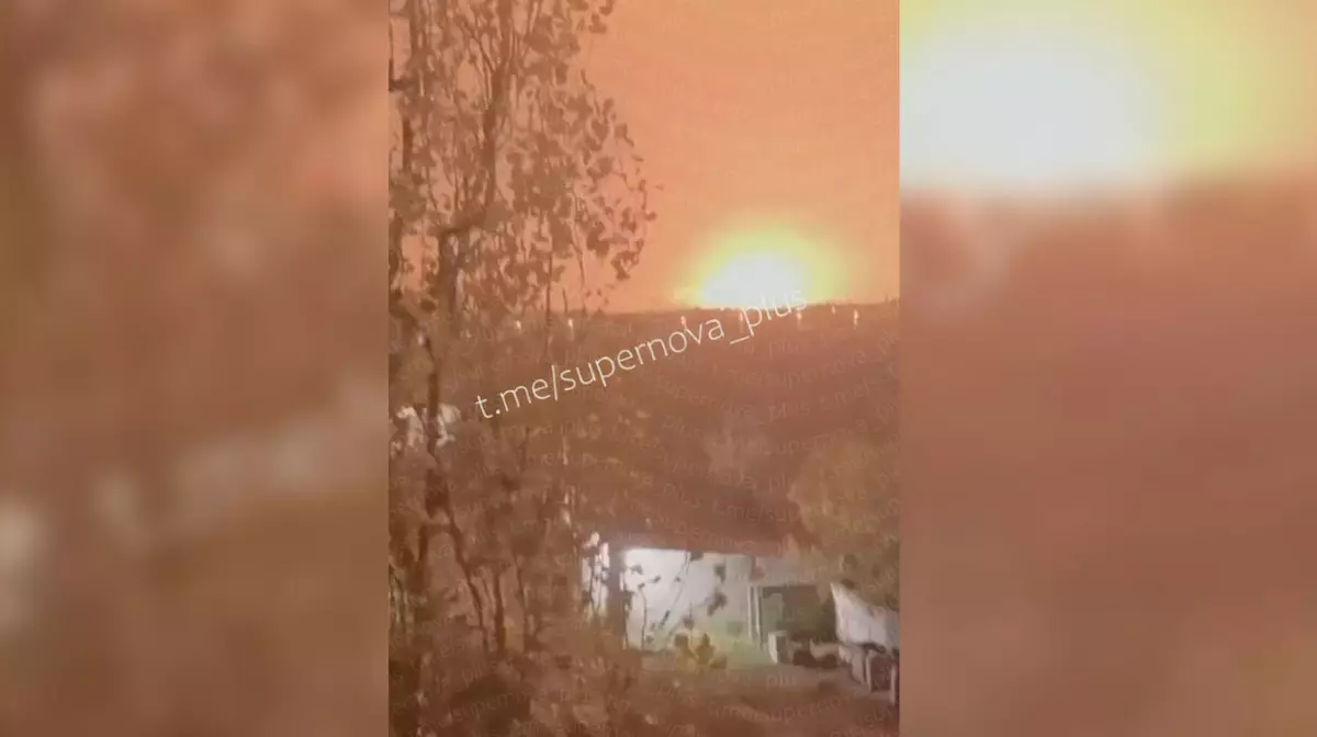 Взрывы и огромный пожар: в Воронежской области могли атаковать военный аэродром с Су-34