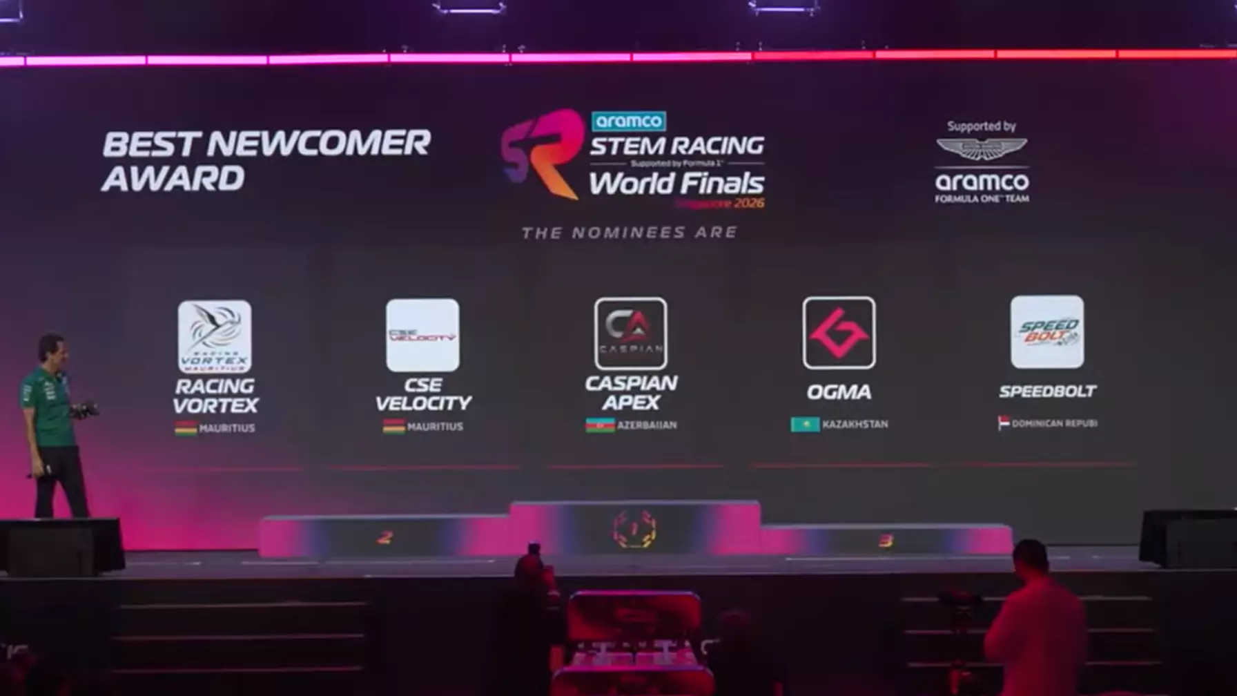 Қазақстандық оқушылар Сингапурдағы STEM Racing әлемдік финалында үздік бестікке енді