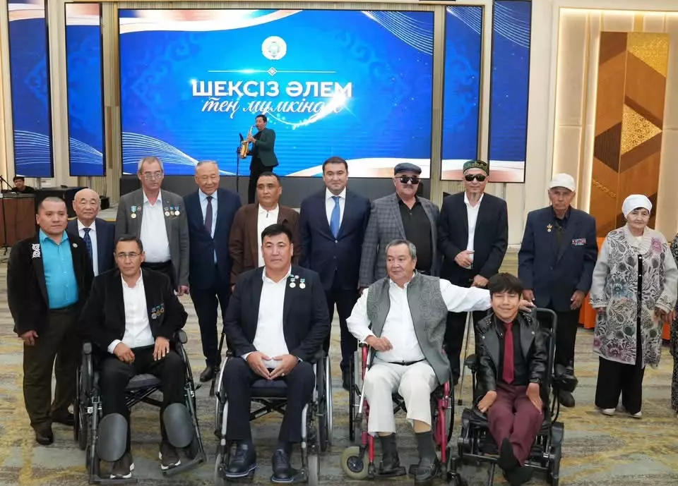 Түркістанда «Шексіз әлем – Тең қоғам»: ерекше жандардың жігері ұлықталды