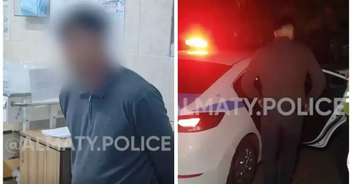  В Алматы задержали пьяного водителя из Китая после погони 