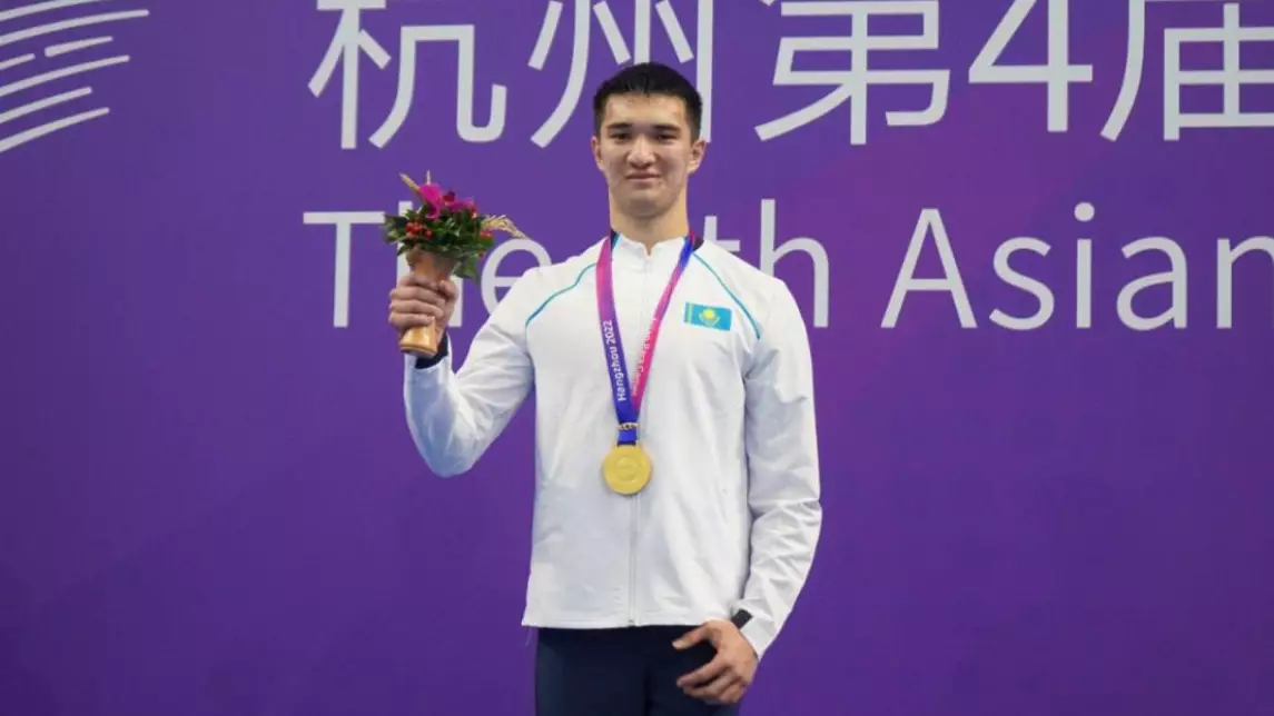 «Рекорд жаңартты!»: Диас Кенжебек Пара Азия ойындарында чемпион атанды (ВИДЕО)