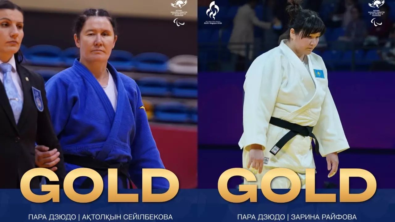 Қуанышты жаңалық! Екі бірдей отандасымыз Азия Пара ойындарының чемпионы атанды