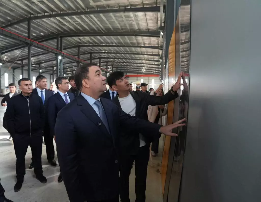 Түркістан облысында алюминий композиттік панельдер шығаратын жаңа зауыт ашылды