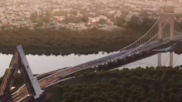 Между Ташкентом и Новым Ташкентом строят мост через Чирчик длиной 321 метр