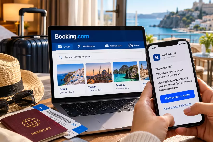 Евросоюз начал расследование против Booking.com: туристы рискуют столкнуться с фальшивыми отелями и мошенниками