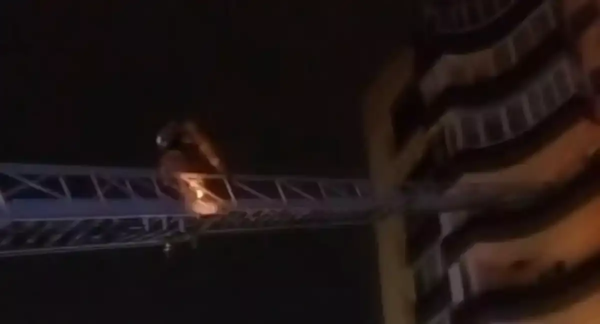 Щучинскіде лифт шахтасында өрт шықты