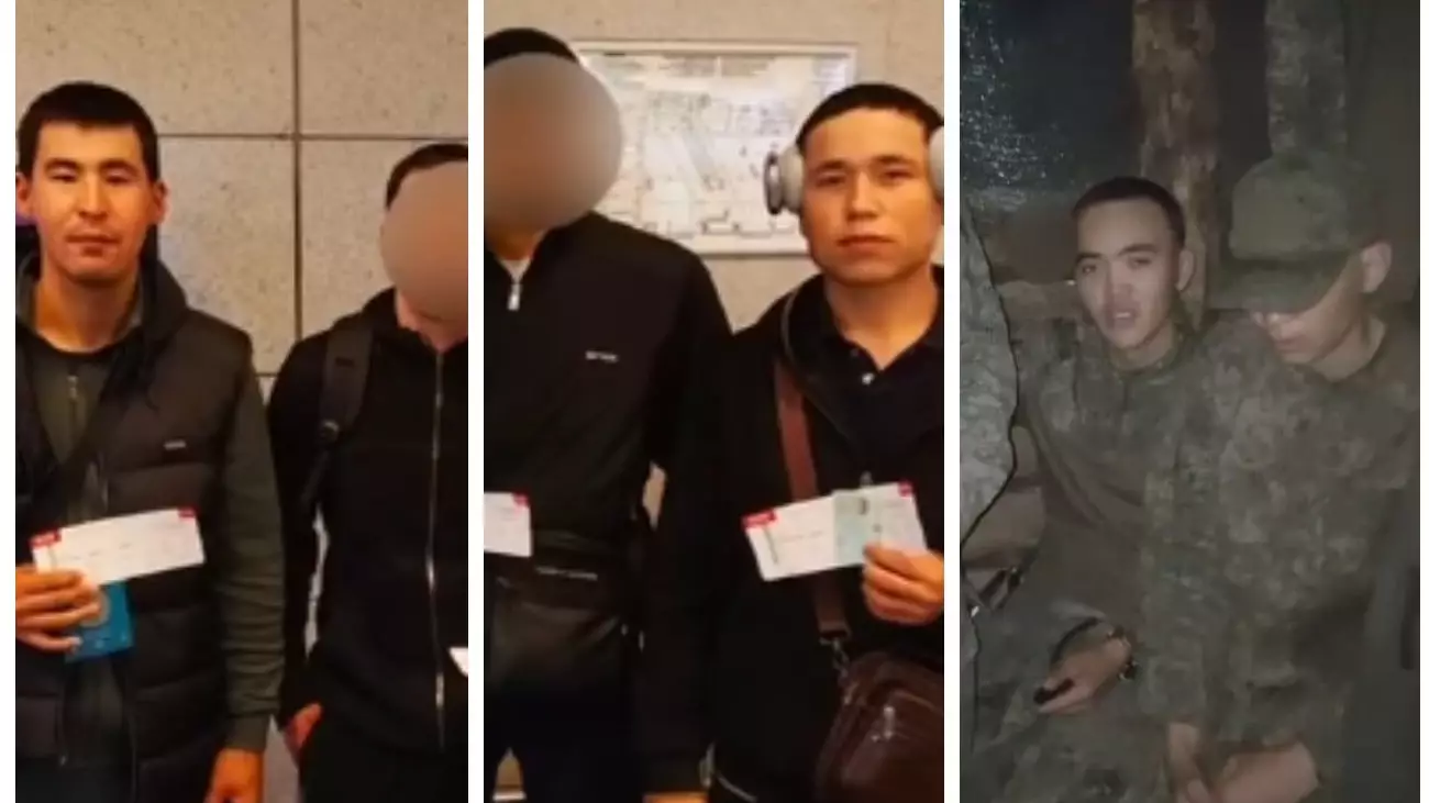 Ресейде соғыс қаупіне тап болған қазақ жігіттері елге оралды (ВИДЕО)