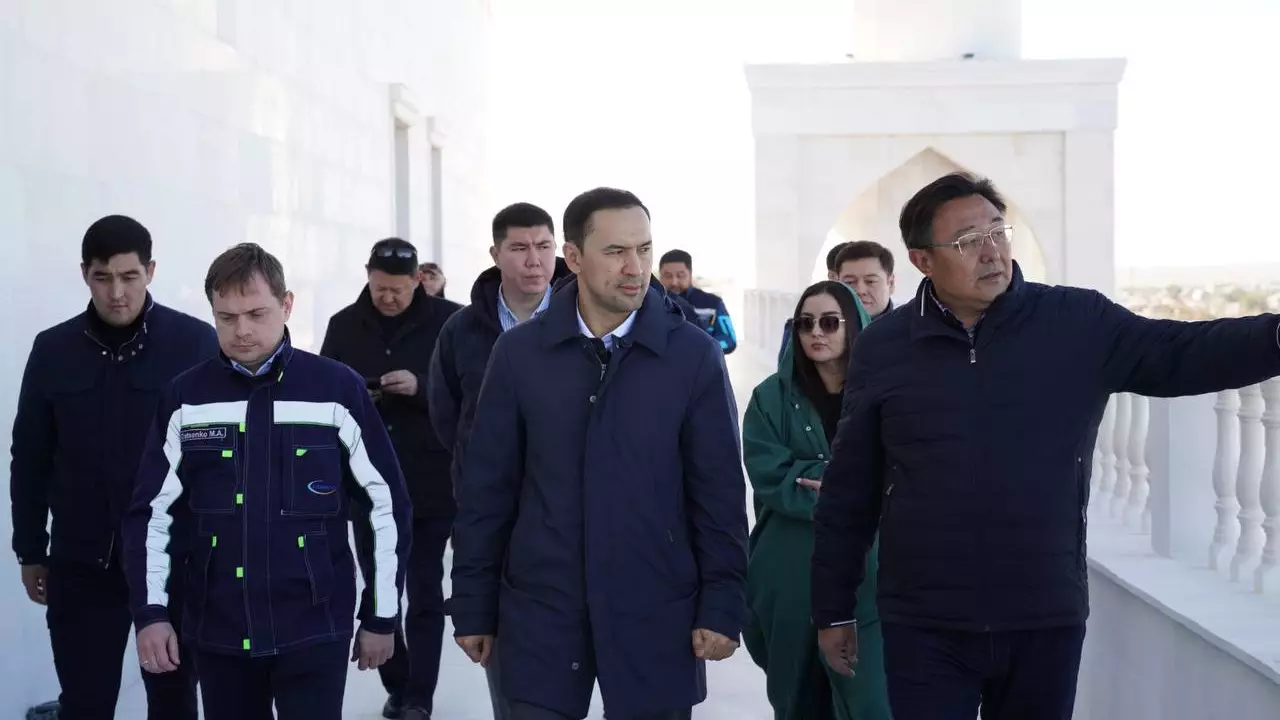 Руслан Өскенәлі Ұлытау облысындағы әлеуметтік жобалардың жүзеге асырылу барысын тексерді