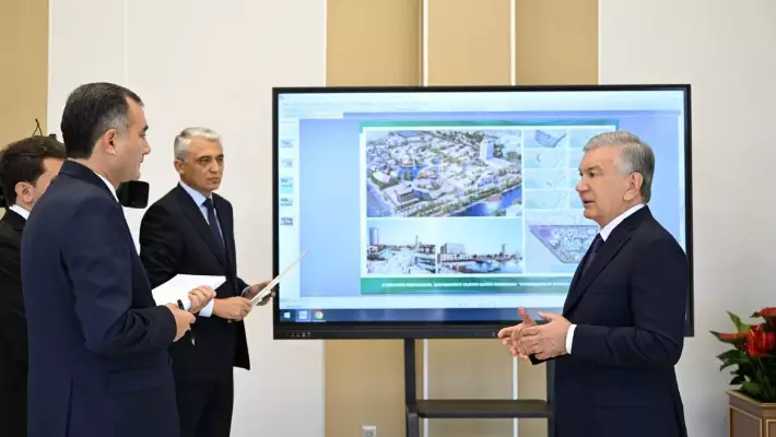 Мирзиёеву показали проект Нового Карши на полмиллиона жителей