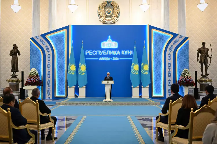 Выступление Главы государства Касым-Жомарта Токаева на торжественном мероприятии по случаю Дня Республики