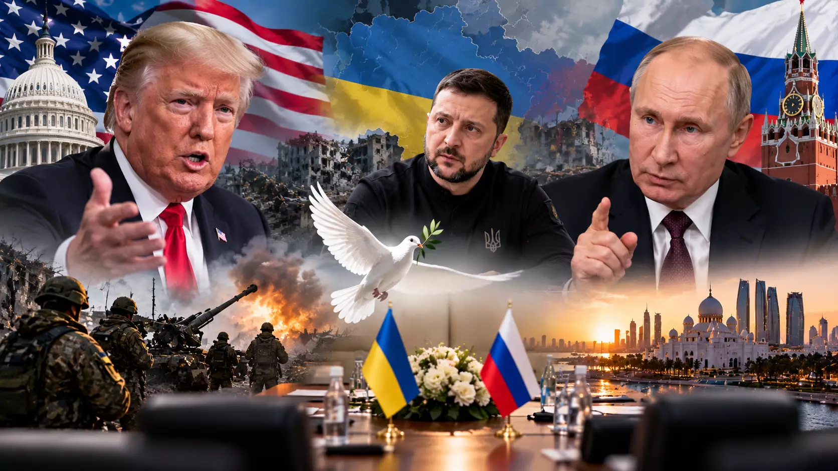 "Ақ үйден жеткен ақпарат". Ресей мен Украина атысты тоқтатуға келісті деген хабар шықты