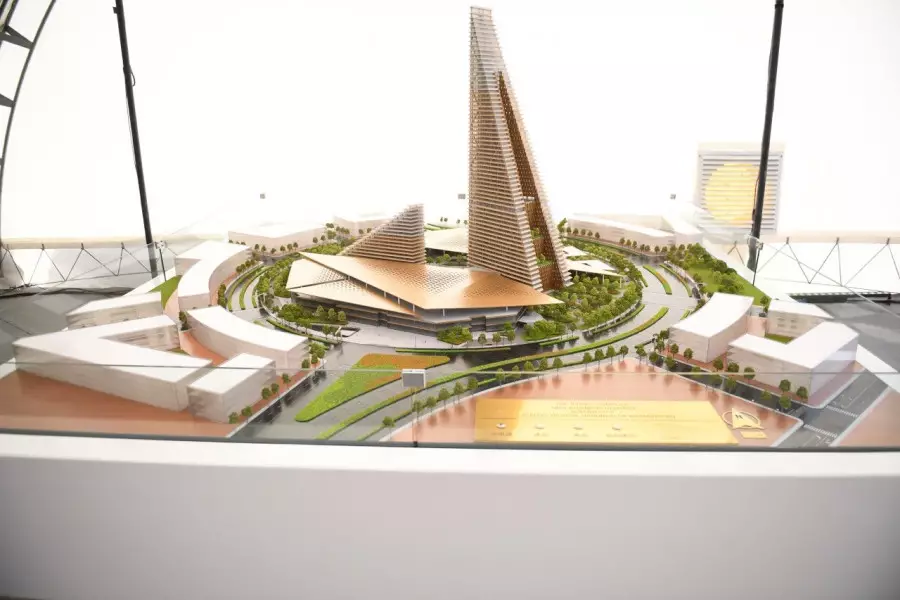 Жаңа қаланың алғашқы зәулім ғимараты: Алатауда Iconic Complex жобасы іске қосылды