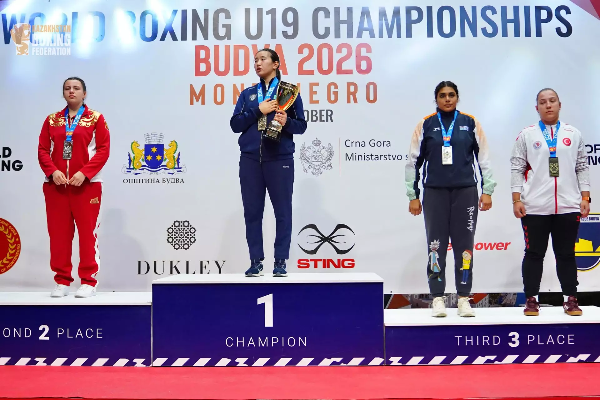 Бокстан U19 Қазақстан құрамасы әлем чемпионатында 8 медаль еншіледі